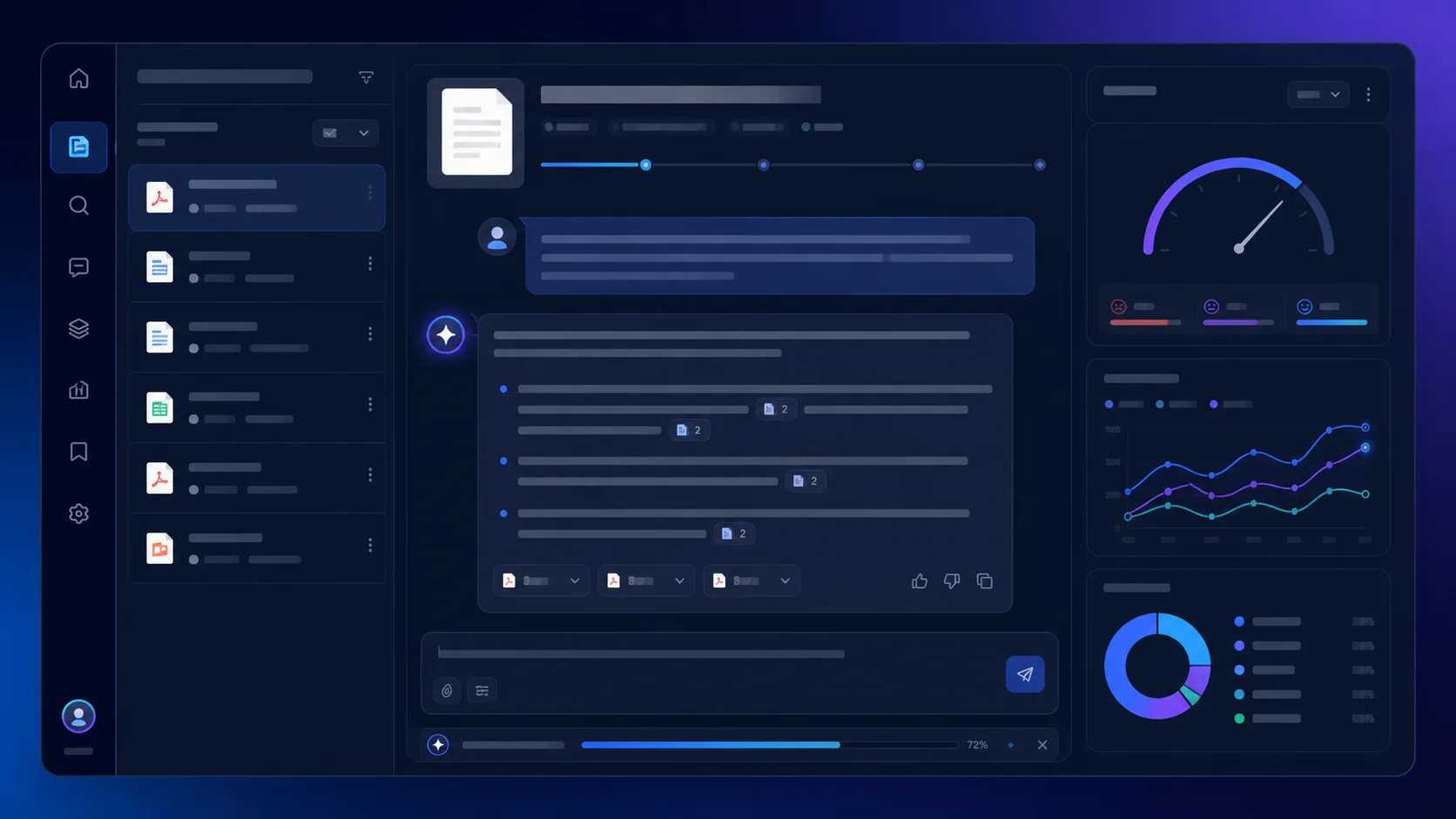 Aperçu de Document Intelligence Hub