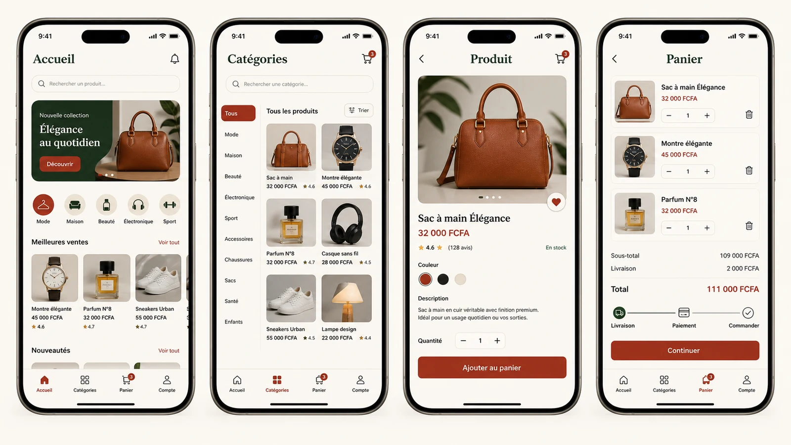 Aperçu de SoukFiBet - Plateforme E-commerce